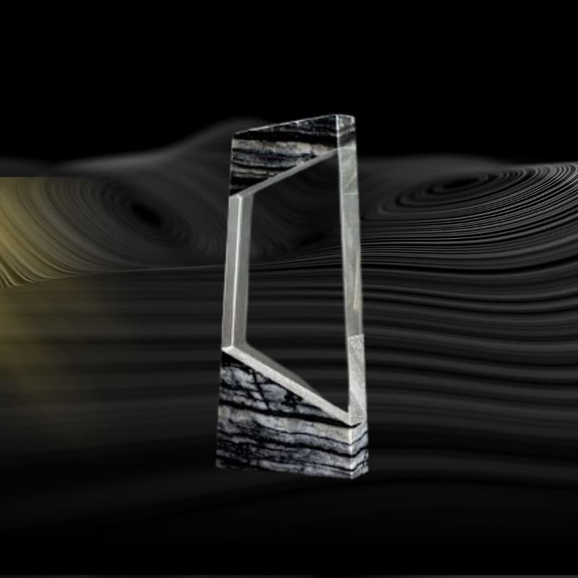 โล่รางวัลคริสตัล