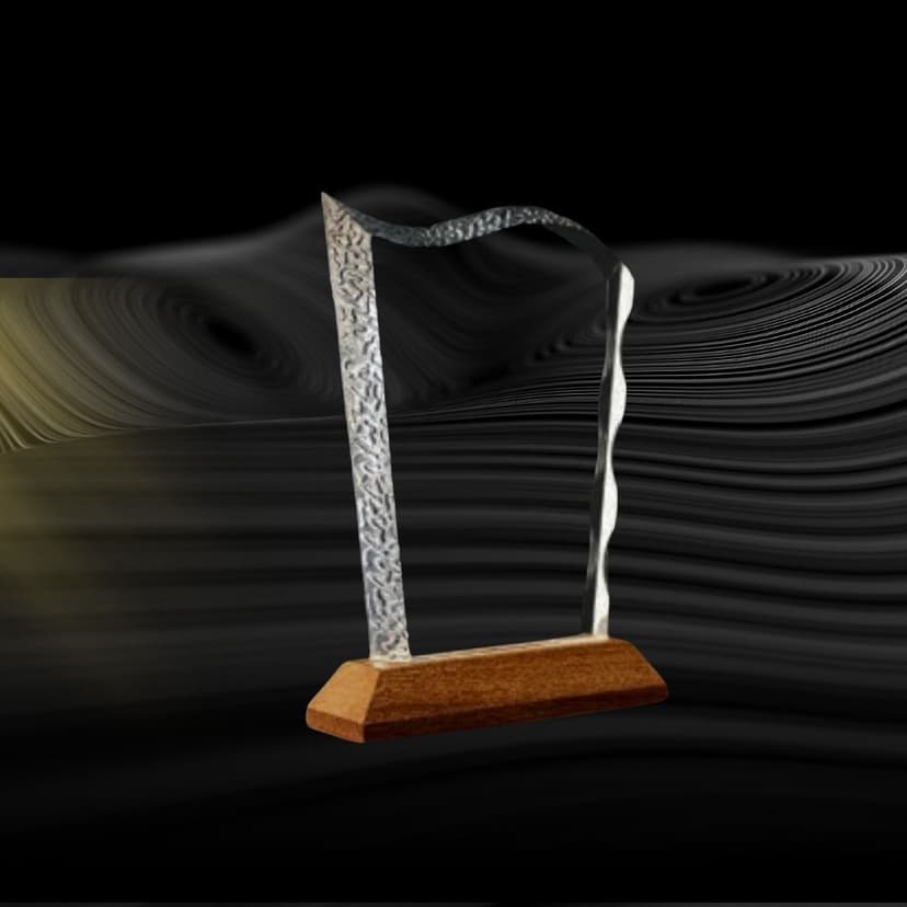 โล่รางวัลคริสตัล