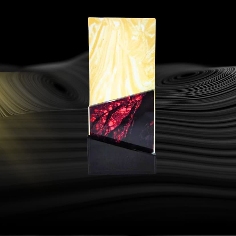 โล่รางวัลคริสตัล